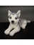 Childrenworld Köpek Doldurulmuş Oyuncak Gerçekçi Şekil Sevimli Husky Köpek Peluş Oyuncaklar (Yurt Dışından) 2