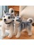 Childrenworld Köpek Doldurulmuş Oyuncak Gerçekçi Şekil Sevimli Husky Köpek Peluş Oyuncaklar (Yurt Dışından) 4