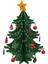 Noel Ağacı Dekoru Şenlikli Noel Ağacı Dekorasyonu Ahşap Model (Yurt Dışından) 1