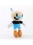 Cuphead Mugman Peluş 9,8 Inç (25 Cm) Figürlü Bebek Oyuncak Yükseklik: 25 cm (Yurt Dışından) 4