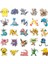 100 Adet Pokemon Pikachu Anime Karikatür Figürü Scooter Bisiklet Karışık Çıkartmalar Yeni (Yurt Dışından) 4