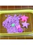 Çocuk Oyun Kum Oyuncakları Kapalı Kale Oyun Sandbox Şişme Kum Tepsisi Masa Rastgele Renk (Yurt Dışından) 1