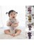 Denoswım 13 cm Mini Sevimli Peluş Oyuncak Ayı Bebek Tavşan Tavşan Doldurulmuş Oyuncaklar Anak Patung Mainan Kecil Comel Bebek Çocuk Oyuncak Mini Doğum Günü Hediyesi (Yurt Dışından) 2