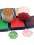 12 Adet Ahşap Pullar Çiçek Desenli Daireler ve Kareler Dekoratif Kauçuk Ahşap Dıy Craft Kartı ve Scrapbooking Için (Yurt Dışından) 3