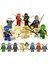 Adet/takım Karikatür Film Ninjago: Spinjitzu Ustaları Şekil Seti Kai Smith Jay Walker Modeli Yapı Taşları Kitleri Tuğla Oyuncaklar Çocuk JY1613 (Yurt Dışından) 1