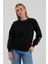 Kadın Oversize Baskılı Sweatshirt 5