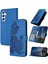 Samsung Galaxy A35 Flip Folio Kitap Için Kılıf Kart Yuvası Standı Kickstand ile (Yurt Dışından) 1