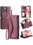Cüzdan Crossbody Durumda IPhone 13 Pro Max Rfıd Engelleme Fermuar Faturaları (Yurt Dışından) 1
