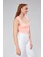 Astarlı Sıfır Kol Kare Yaka Dekolteli Çıtçıtlı Bodysuit 5