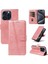 Kredi Kartı Yuvası ile IPhone 15 Pro Için Filp Durumda Preslenmiş Pu Deri Telefon (Yurt Dışından) 4