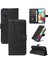 Samsung Galaxy A51 5g Için Filp Durumda Ayrılabilir Siyah Bilezik Cüzdan Telefon Kılıfı (Yurt Dışından) 1