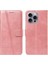 IPhone 16 Için Filp Durumda Pro Max Cüzdan Telefon Kılıfı Preslenmiş Pu Deri Siyah (Yurt Dışından) 4