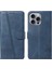 IPhone 16 Için Filp Durumda Pro Max Cüzdan Telefon Kılıfı Preslenmiş Pu Deri Siyah (Yurt Dışından) 5