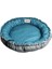 Sunflower Çift Taraflı Peluş Kedi Ve Köpek Yatağı Gri/Mavi 85 cm 4