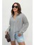 Kadın Gömlek Oversize Boyfriend Cepli Gömlek 3