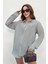 Kadın Gömlek Oversize Boyfriend Cepli Gömlek 4