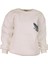 Unisex Oversize 3 Iplik Şardonlu Renkli Kelebek Baskılı Sweatshirt 1