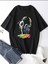 Music Kulaklık Baskılı Ünisex Salaş Oversize Boyfirend T-Shirt 3