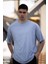 Düz Basic Baskısız Erkek Oversize T-Shirt Salaş Boyfirend 2