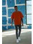 Düz Basic Baskısız Erkek Oversize T-Shirt Salaş Boyfirend 3