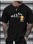 Friday Beer Baskılı Erkek Oversize T-Shirt Salaş Boyfirend 1