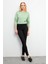 Kadın Gabriella Siyah Powerstretch Skinny Pantolon - 10268P-028 2