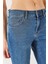 Gabriel Dark Blue Straight Fit Jean Pantolon(Tencel)(Tm) - Dark Blue 3