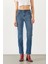 Gabriel Dark Blue Straight Fit Jean Pantolon(Tencel)(Tm) - Dark Blue 5