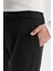 Kadın Norah Antrasit Beli Lastikli Kaşe Pantolon 4
