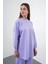 Lila Oversize Rahat Takım TK-1370 5
