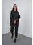Siyah Oversize Rahat Takım TK-1370 3