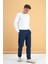 Erkek Ken Chino Dark Blue Jean Pantolon 2
