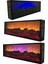 Dekoratif Elektrikli Yapay Şömine - 120 x 31.5 x 16 cm - Farklı Renk Modları,kumandalı, Bluetooth Ses 3