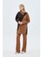 Şal Yaka Blok Renkli Camel Ikili Takım TK-1358 3