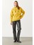 Maria Kapüşonlu Şardonlu Loose Fit Sweatshirt - Limon Küfü 1