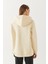 Maria Kapüşonlu Şardonlu Loose Fit Sweatshirt - Kemik 3