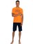 Erkek Turuncu Şort Takım 1