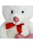 Parlak Kumaş Kalp Tutan Ayı Peluş 40 cm 62501 3