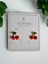 316L Gold Çelik Kararmaz Özel Seri Vip Xuping Meyve Küpe 1