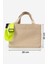 Kanvas Askılı Günlük Kullanım Omuz ve El Çantası Tote Bag - Sert Kumaş 3