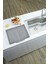Gri 33X43,5 cm Silikon Bulaşık Kurutma Matı Bulaşıklık CIN961 4