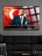 Yazılı Görkemli Atatürk Cam Tablo Kırılmaz Lüks Cam Tablo Ev, Iş Yeri, Ofis Hediyesi 3