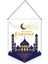 Kumaş Ramazan Banner Hoşgeldin Ramazan Flama + 10M Eklemeli LED - Hoşgeldin Ramazan Sarkıt 2
