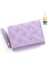 Bayanlar Kısa Fermuarlı Cüzdan Clutch Düz Renkli Basit Para Cüzdan Kart Tutucu (Yurt Dışından) 1