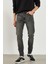 Erkek Smith Antrasit Tapered Fit Jean Pantolon 4