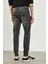 Erkek Smith Antrasit Tapered Fit Jean Pantolon 5