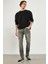 Erkek Edward Antrasit Slim Straight Jean Pantolon 1