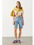 Gabriel Med Blue Regular Fit Jean Şort - Med Blue 2