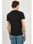 Erkek Nick Siyah V Yaka Slim Fit Basic Tişört 5