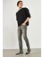 Erkek Edward Antrasit Slim Straight Jean Pantolon 3